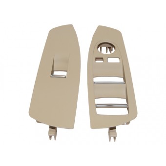 Cam Düğme Çerçevesi F01+LCI Ön; Set Bej